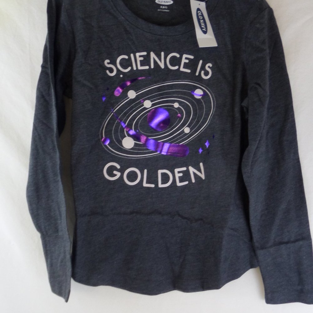 Old Navy Boys Science Is Golden T-Shirt